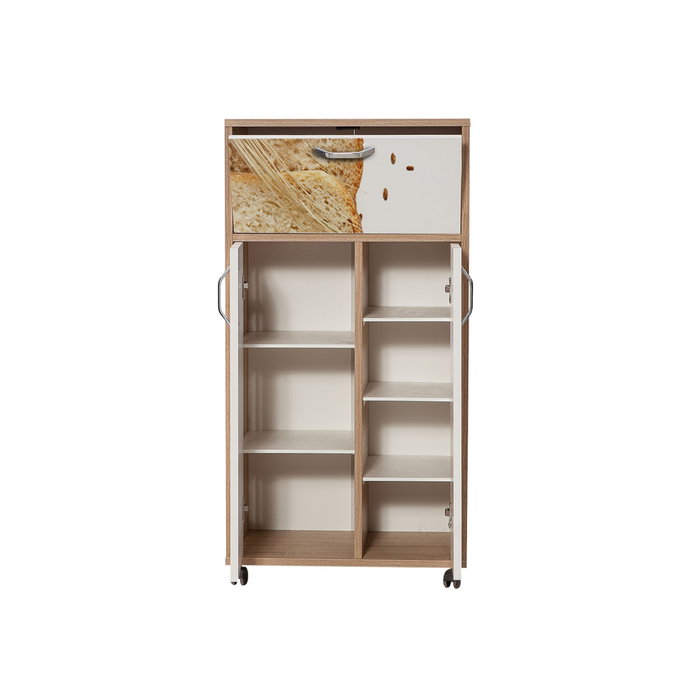 Hanah Home Kiler - 736 Armario Multiusos Roble Sonoma